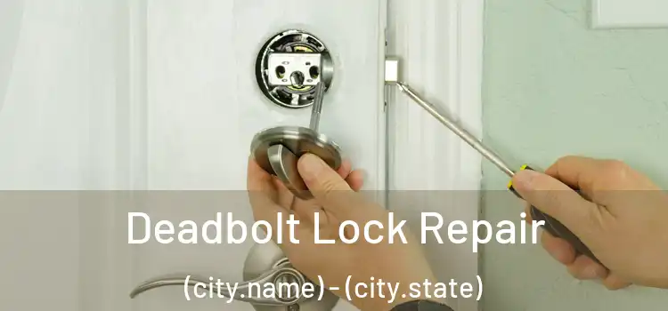  Deadbolt Lock Repair (city.name) - (city.state)